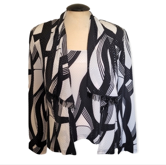 JOSEPH Ribkoff Vintage Jacket and Matching Cami | size 10 - Picture 1 of 8